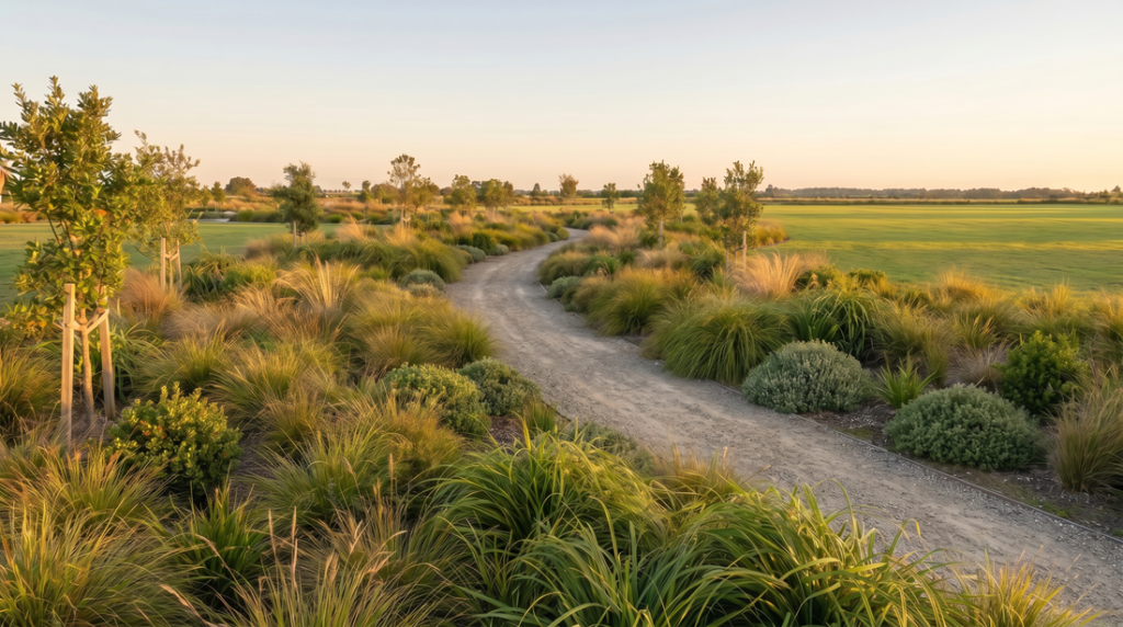 Native planting maintenance Canterbury